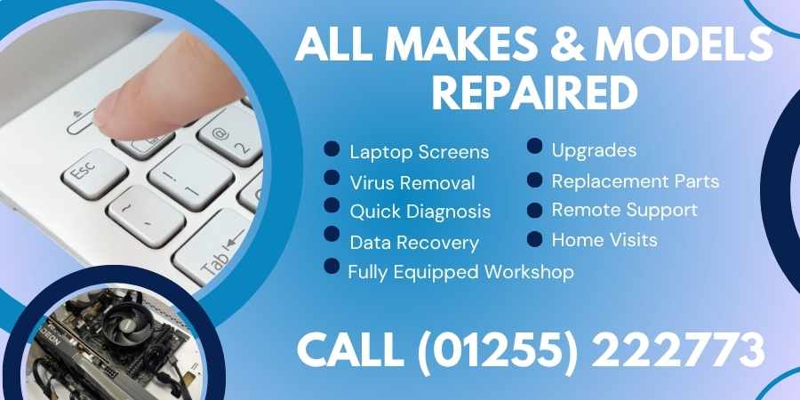 PC & Laptop Repairs Clacton